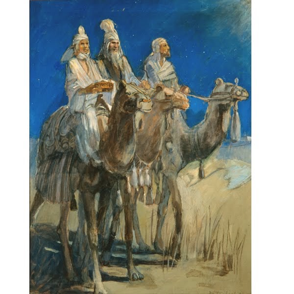 Green & Gardenia: simple & inspiring: Friday Featured Art: The Three