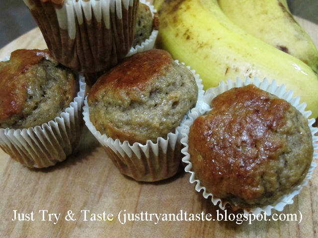 Resep Muffin Pisang Banana Muffin Just Try Taste