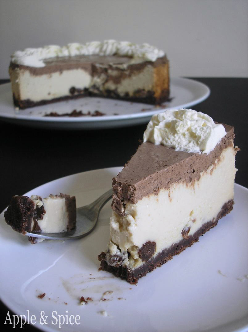 Apple & Spice Rum & Raisin Cheesecake
