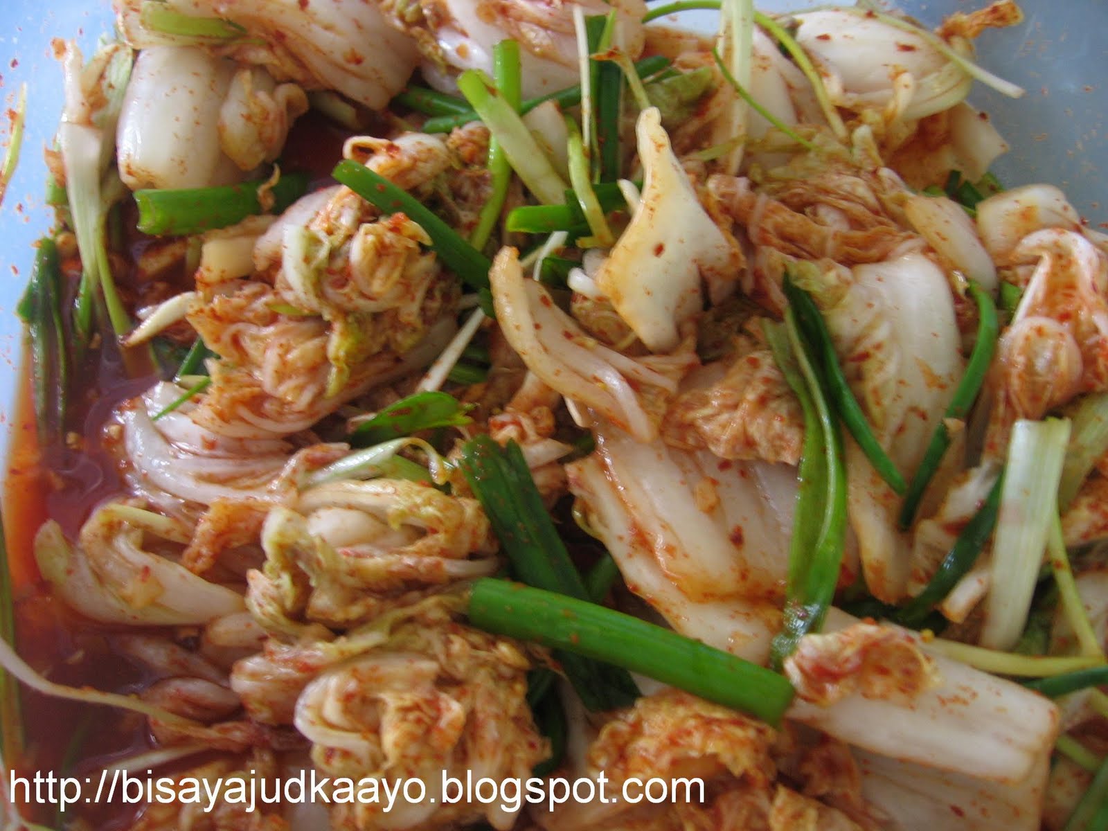 Inato lang Filipino Cuisine and More KIMCHI (Pickled Napa Cabbage/Bok