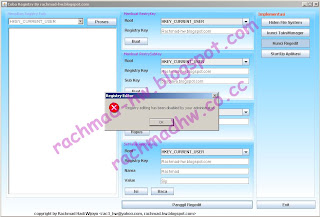 Memodifikasi Registry Windows Dengan Menggunakan java (Windows Registry Modification With Java)