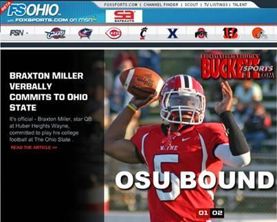 FOXSportsOhio.com and Scout.com Teamed Up to Live Stream Braxton Miller's 