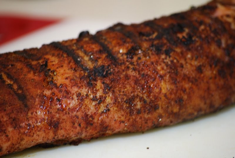 Southwestern Pork Tenderloin with Cumin Mayo