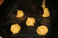 light gougere cheese puff