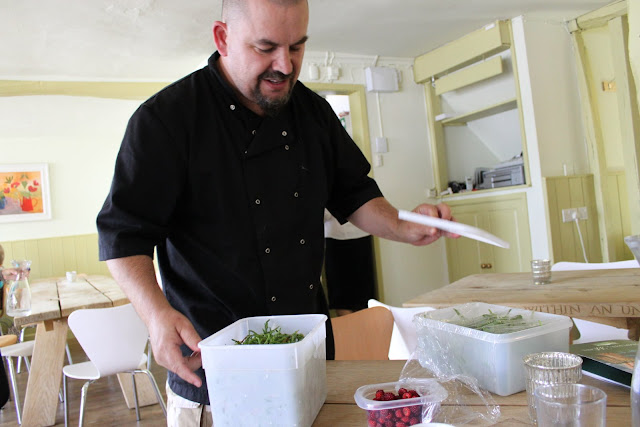 produce brought in by a local, Wild Garlic, Mat Follas