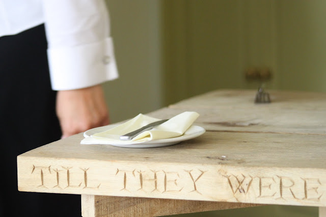 tables,  Wild Garlic, Mat Follas