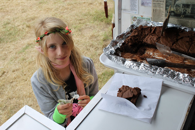 customer at choc star, camp bestival