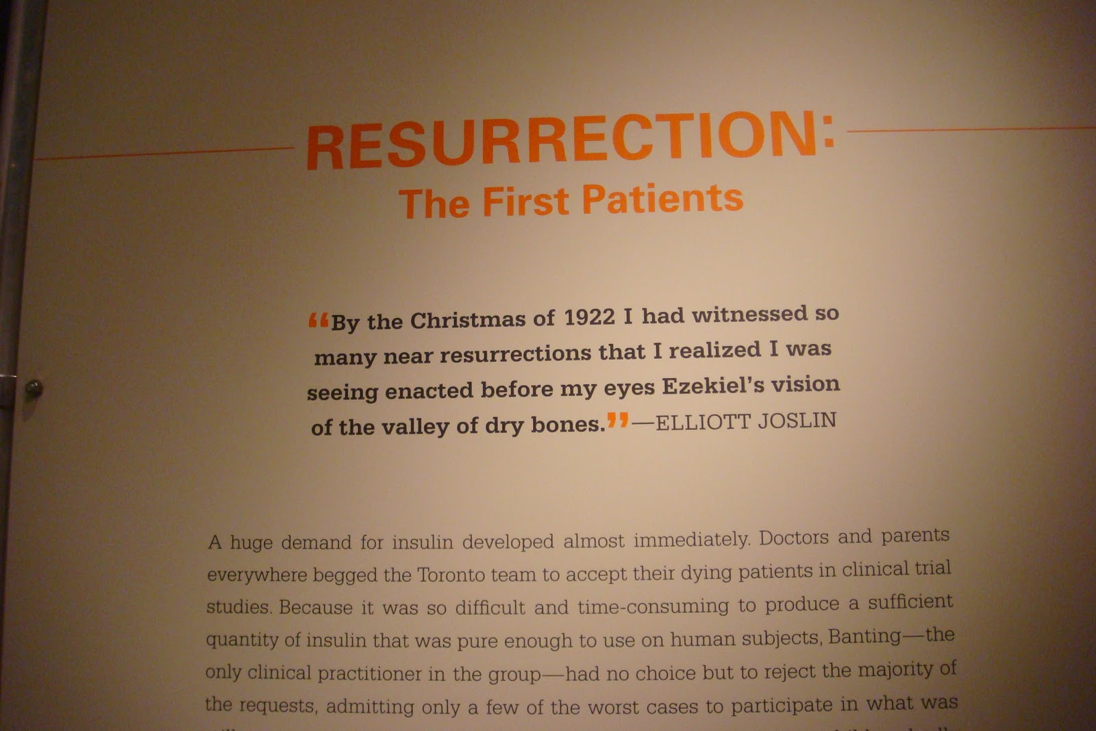 Ring The Bolus History of Insulin Part 1