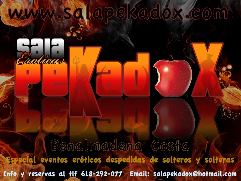 SALA EROTICA PEKADOX.ESPECIAL DESPEDIDAS SOLTERA