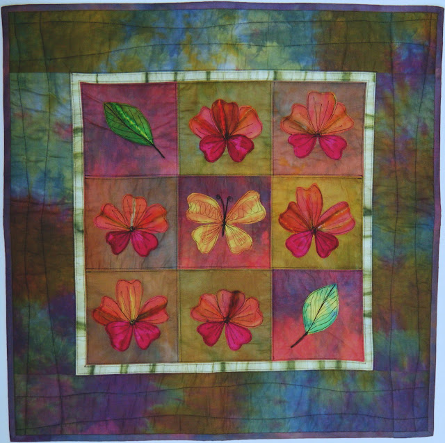 Exuberant Color Hand dyed fabric quilts