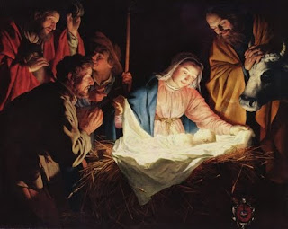 Nativity scene, Christmas scene, Christmas, Holidays