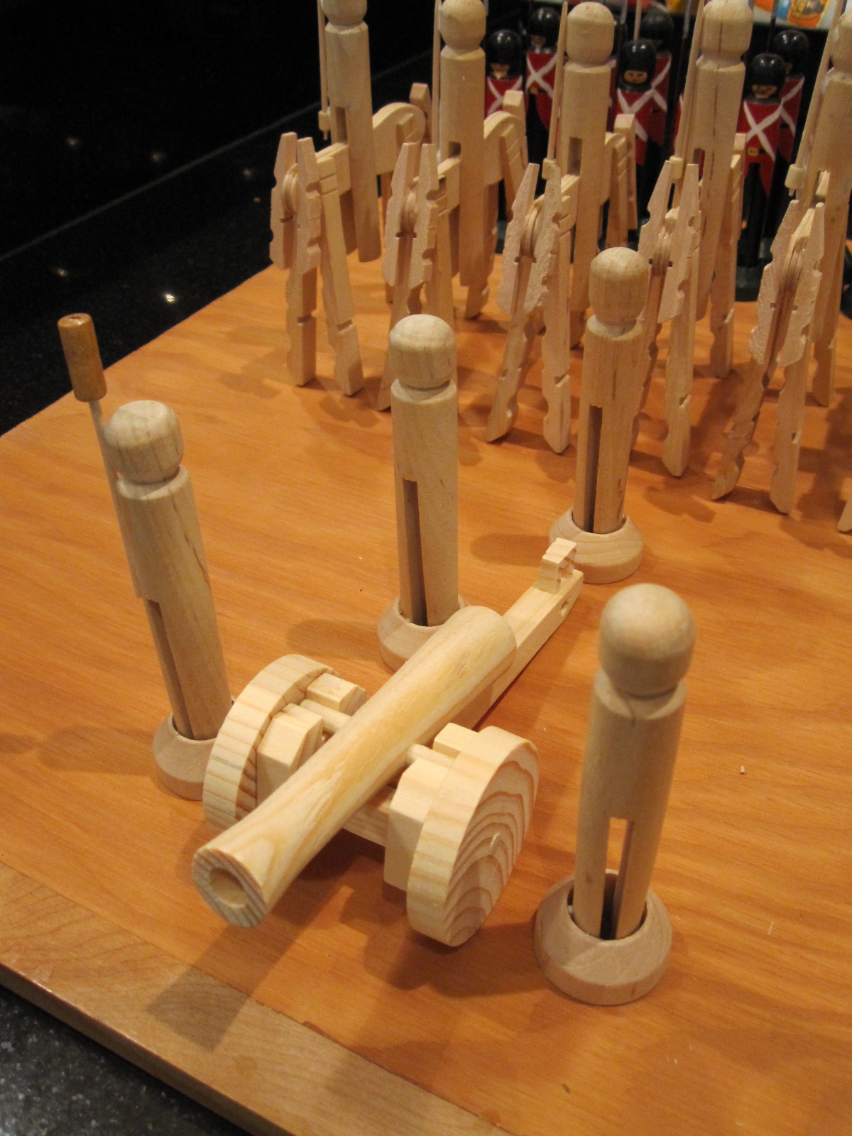 Lead Gardens New Developments of the Clothespin Army