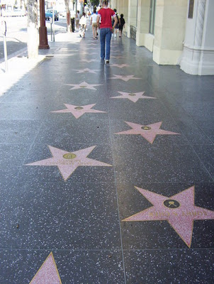 Hollywood Walk Fame on Blank Hollywood Walk Of Fame Stars