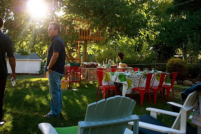 Autumn Backyard Dinner Party