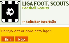 Liga "Foot. Scouts" Resultados da 30ªRodada abaixo!