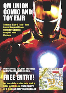 Glasgow Comic Marts Poster