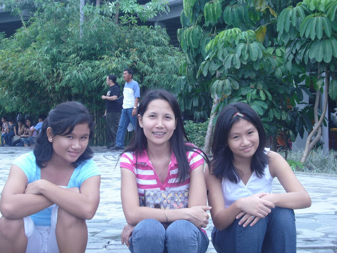 my sistrer, tita tadel, @ me