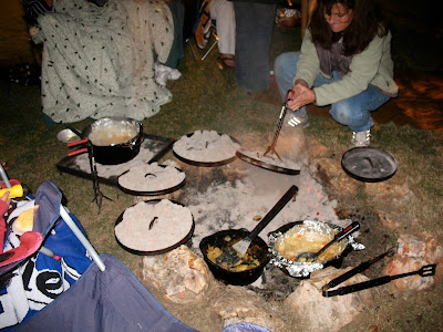 Rogers Ward Relief Society Pictures From Dutch Oven Cooking