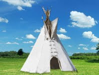 Old Fashioned Teepee Holiday