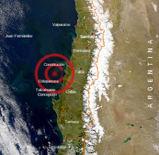 Episentro del terremoto de chile
