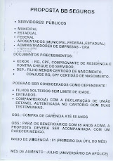 SEGUROS REALIZADOS POR ANALDO CUNHA