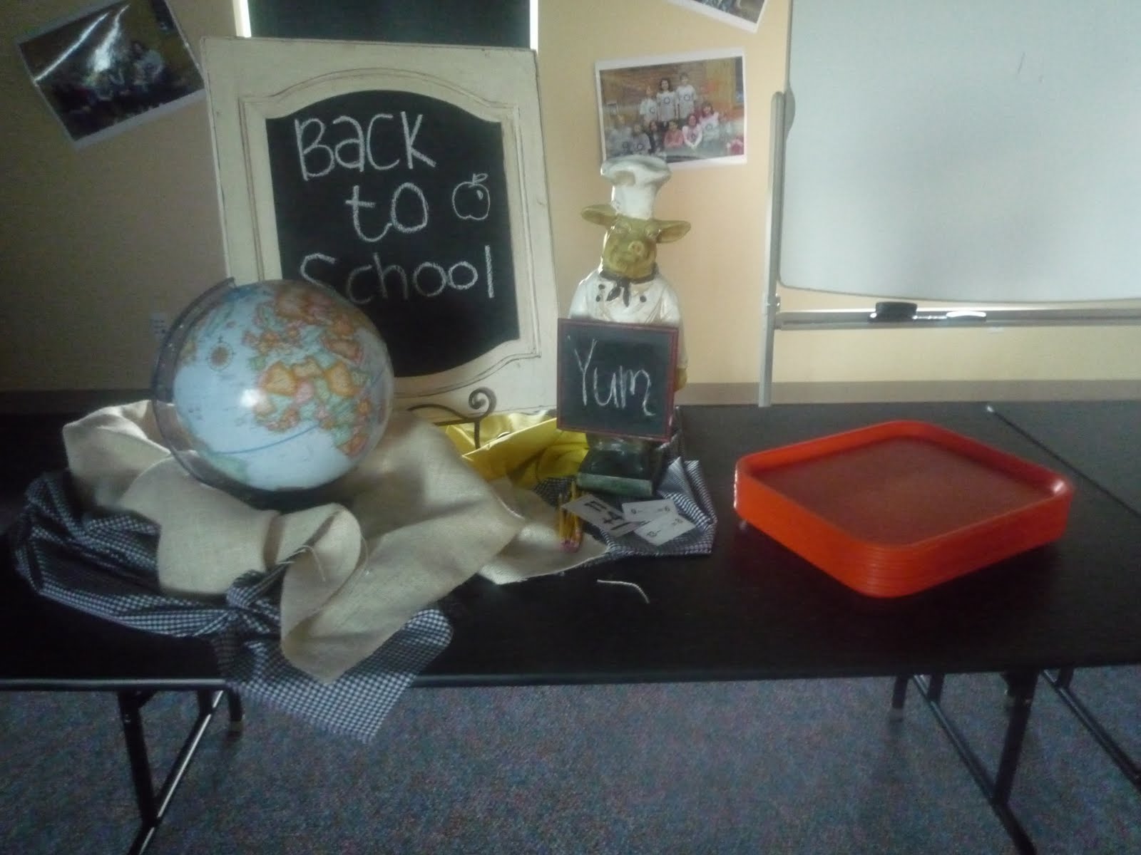 Whisk, Nurture, Arrange Back To School Table Decorating Ideas