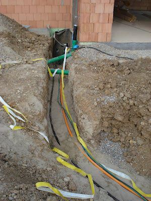 Bauen Mit Den Brachats Gas Strom Telekom Strippen Ziehen Und Schlitze Klopfen