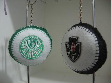 Chaveiro de times : Palmeiras e Vasco