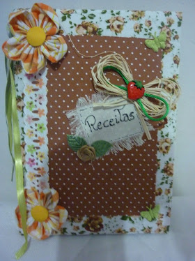 Caderno para  receitas