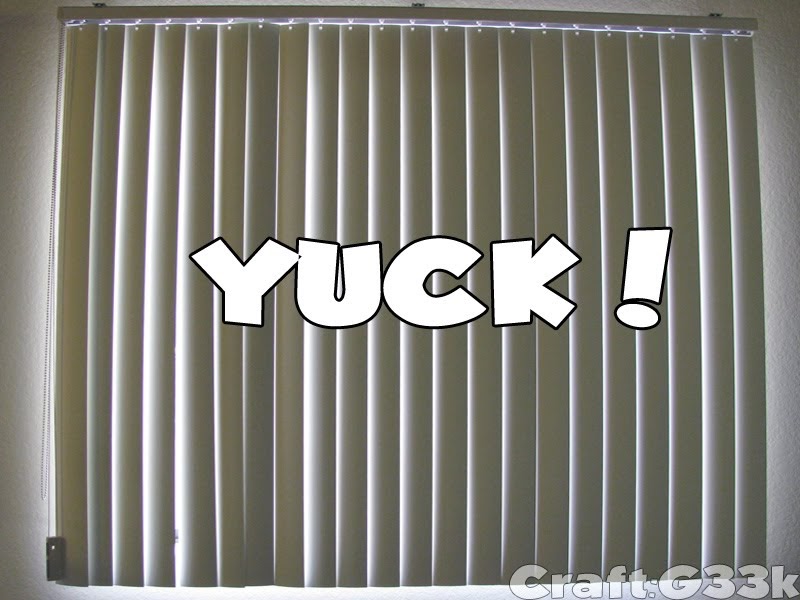 craft:g33k: Vertical Blinds Hack, Part 1