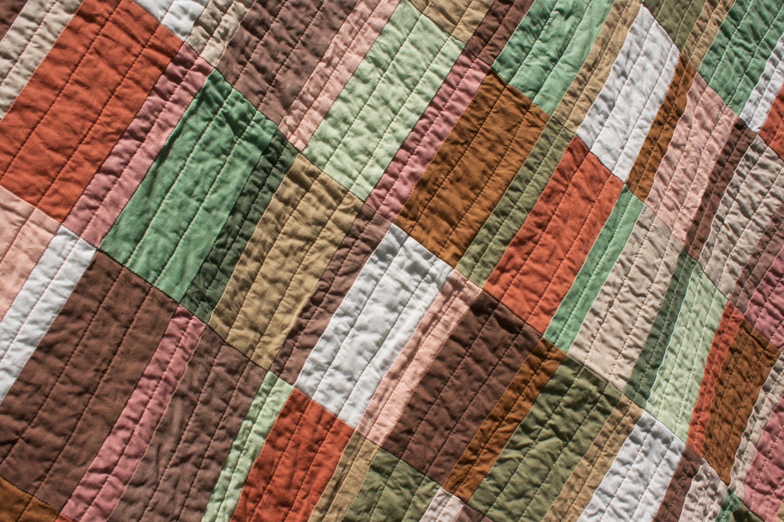 craftyblossom an earthy plain spoken quilt.