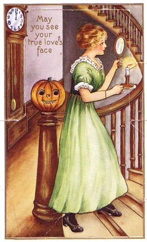 [vintage-halloween-woman-mirror-pumpkin-candle-clock-card.jpg]