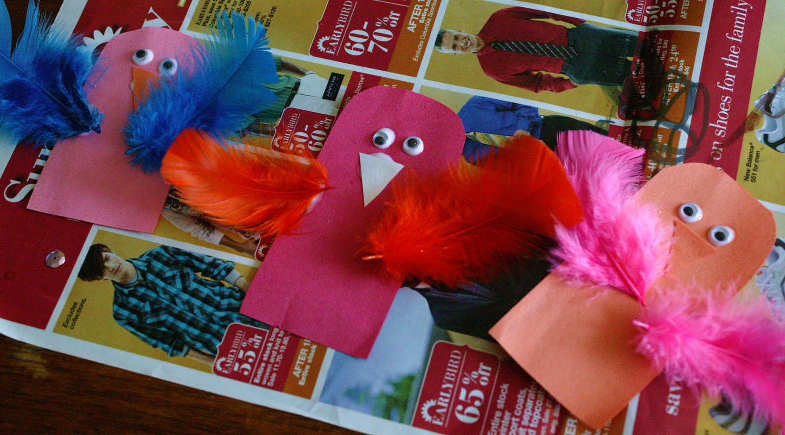 Views From My Window: Preschool Craft - Birds in a Nest