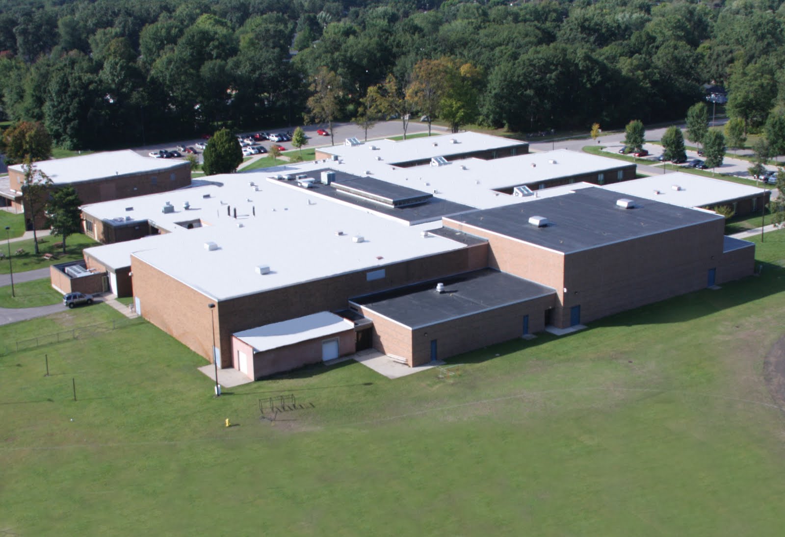 Captivating Aerial Photo Mona Shores Middle School