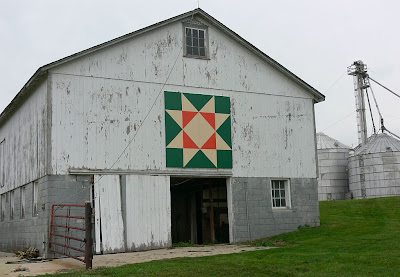 Racine Post County S 15th Barn Quilt Is Hung