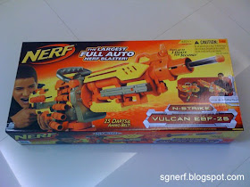 Nerf's Storm: Nerf Vulcan EBF-25 : Review