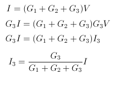 Ανάλυση Κυκλωμάτων διαιρέτης ρεύματος (3 παράλληλες αντιστάσεις)