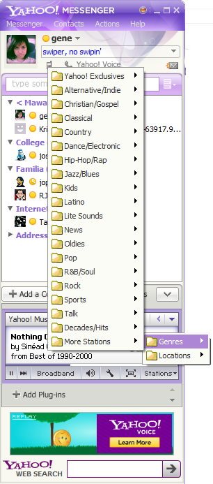 some nostalgic music and I