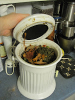 Picture of Our tabletop composter from Reducing the Ick Factor article