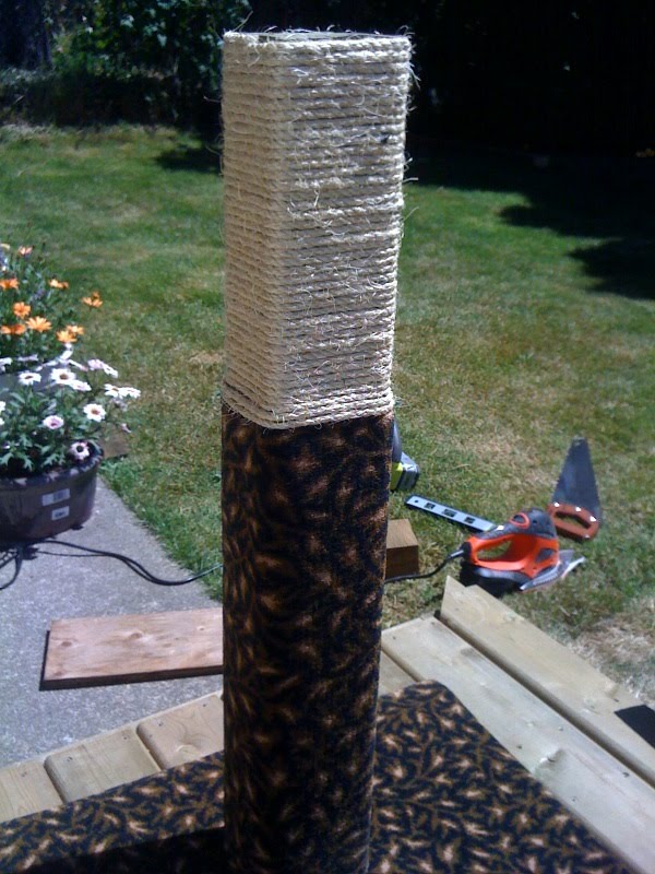 Cupcakes & Rubyslippers Cat Tree Tutorial