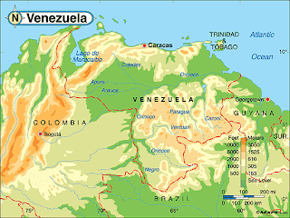 Venezuela on Below You Can Find A Physical Map Of Venezuela