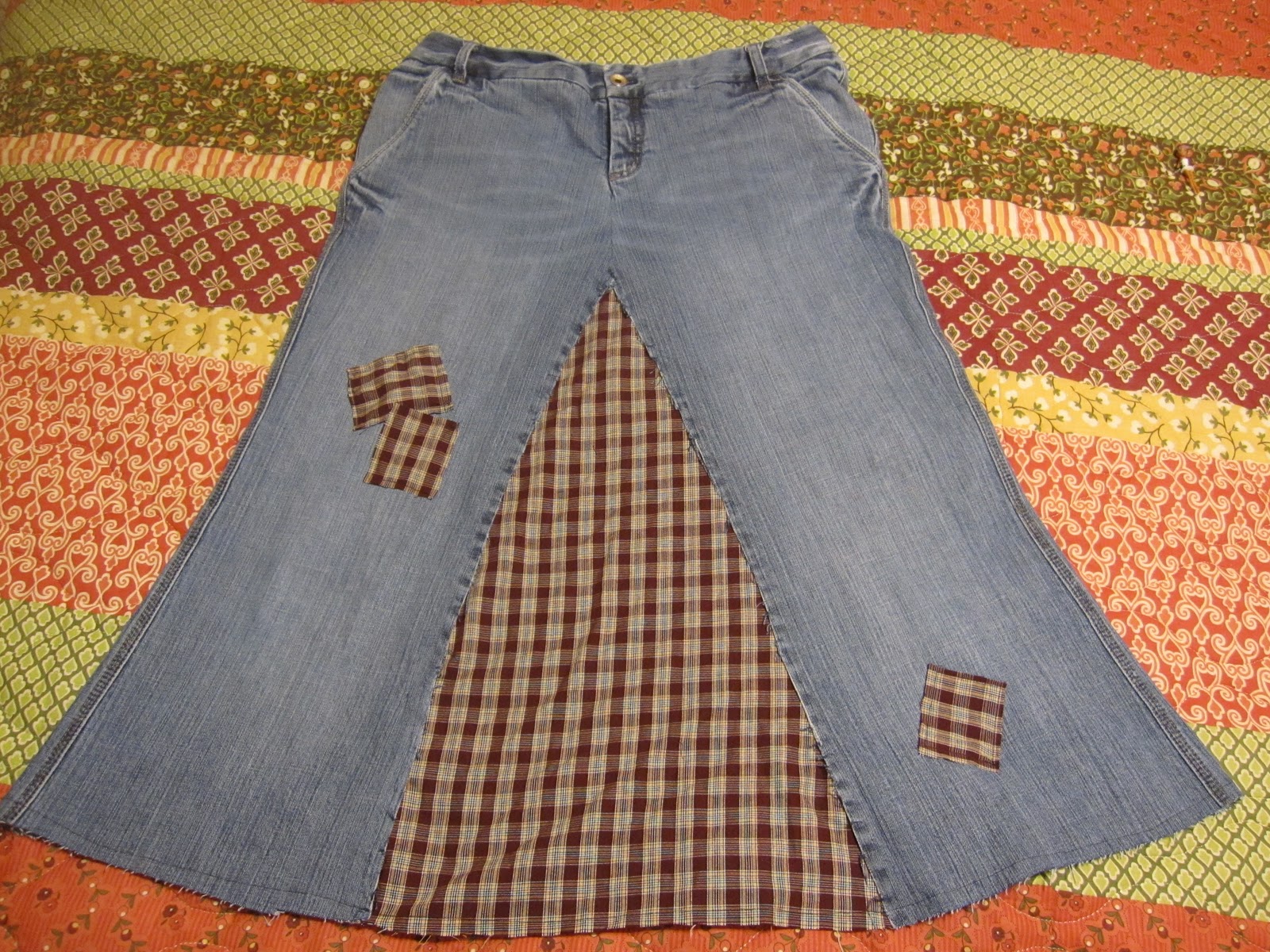 Our Joyful Living From Pants to skirt