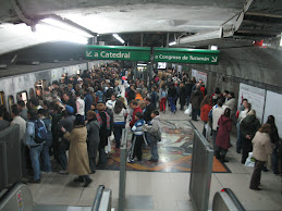 Crowded Subte