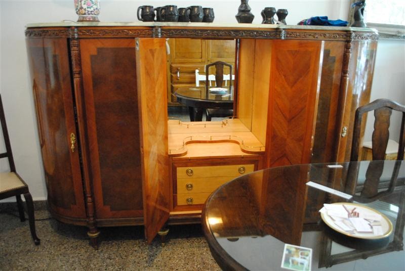 El Taller -Deco: Aparador Luis XVI - Marmol Goma laca 02