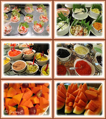CNY 2010 high-tea at Benting Coffee House, Quality Hotel: various sumptuous food fare