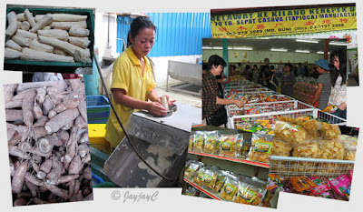 Tapioca factory/shop at Arowana Malayan Food Industries Sdn Bhd, Tanjung Sepat