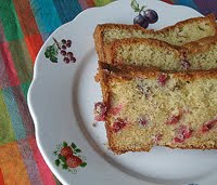 Cranberry Almond Pound Cake