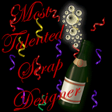 Master Talented Scrap Designer Award