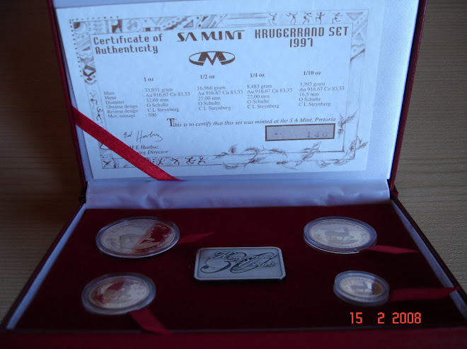Krugerrand Set 1997