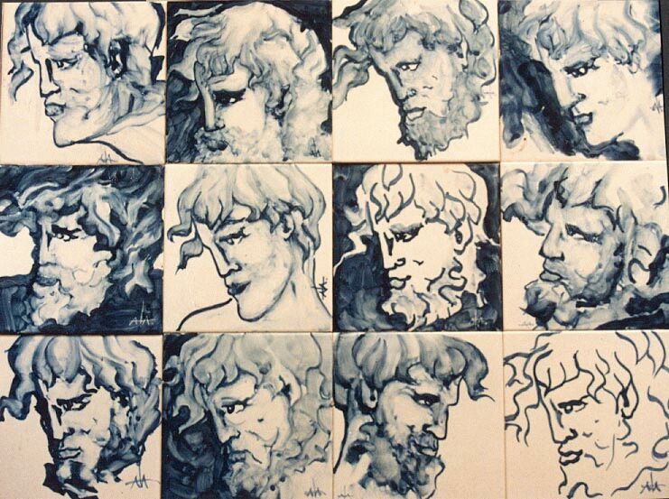 JUDAS  -  45 x 60cm